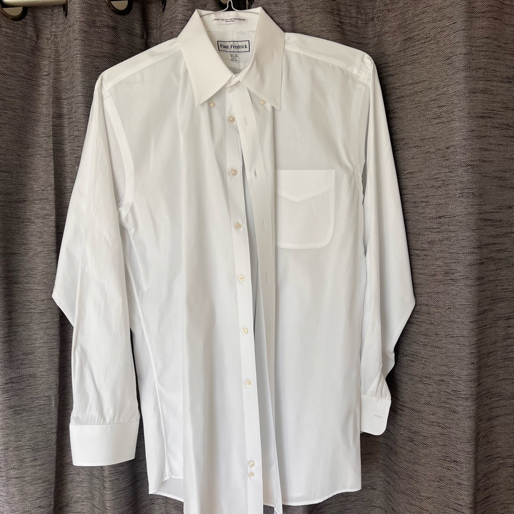 Paul Fredrick button down collar dress shirt